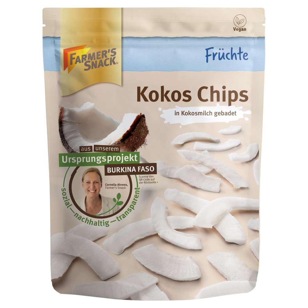 Produktabbildung Farmer's Snack Kokos-Chips