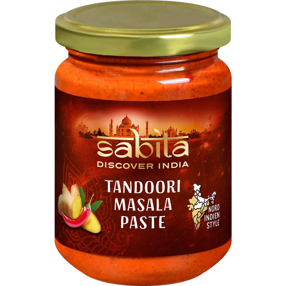 Produktabbildung Sabita Würzpaste Tandoori Masala, scharf