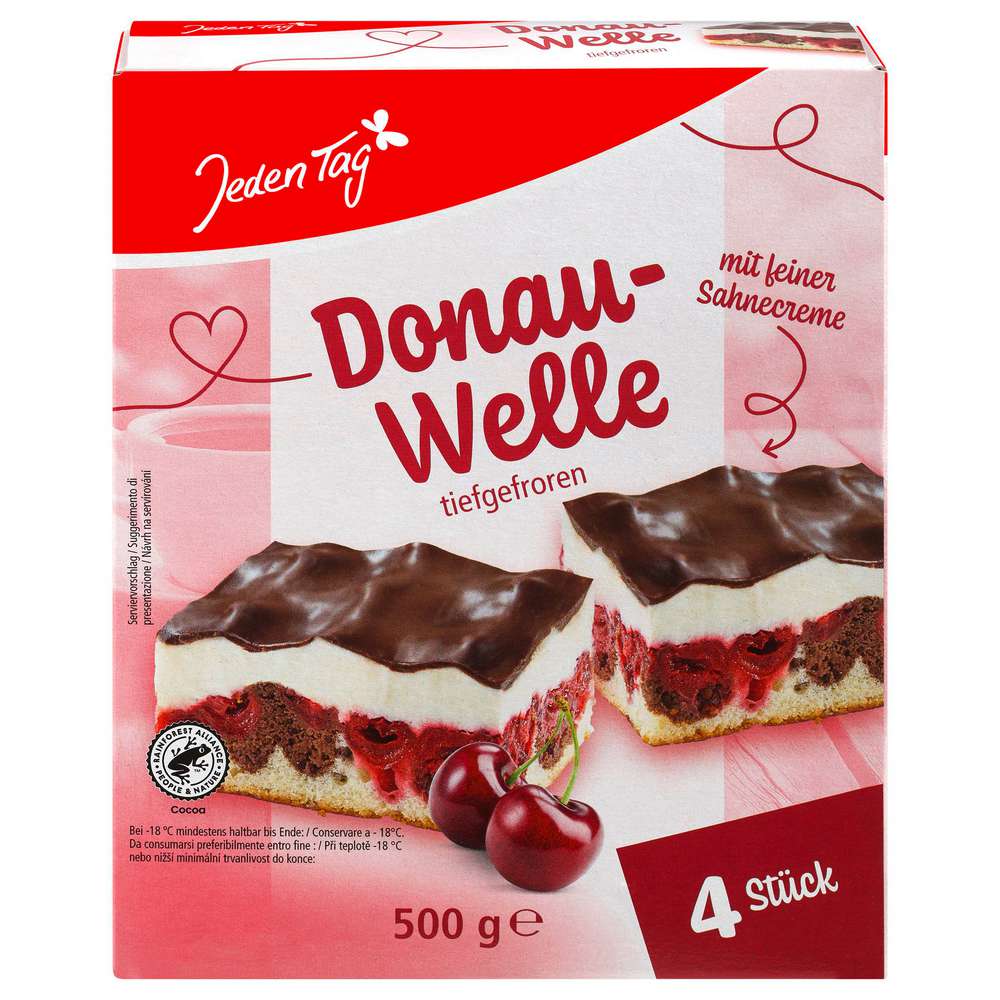 Produktabbildung Jeden Tag Donauwelle, tiefgekühlt