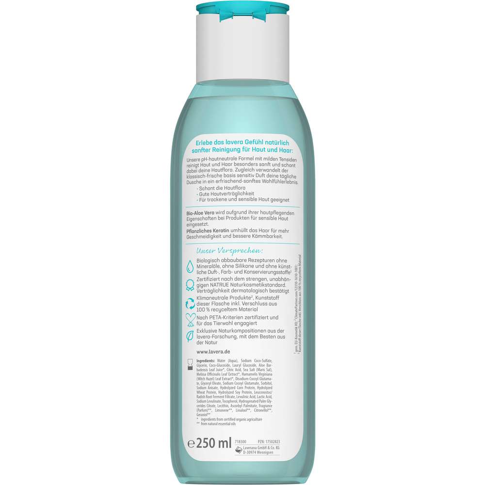 Produktabbildung lavera Pflegedusche 2in1 Basis Sensitiv