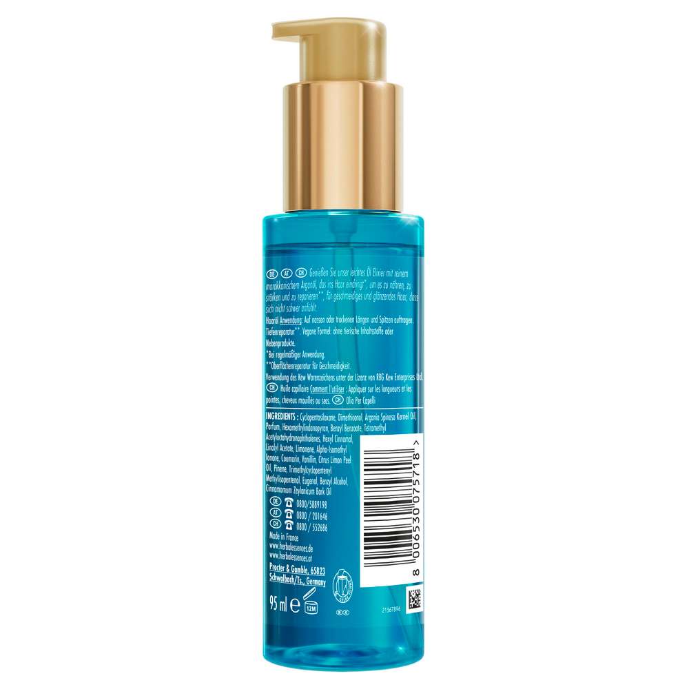 Produktabbildung Herbal Essences Haarkur Öl Elixier, Tiefenreparatur Marokkanisches Arganöl