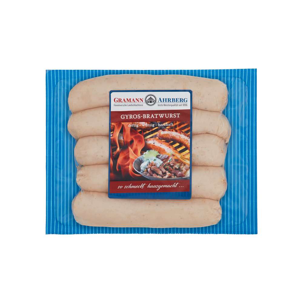 Produktabbildung Gramann & Ahrberg Gyros-Bratwurst
