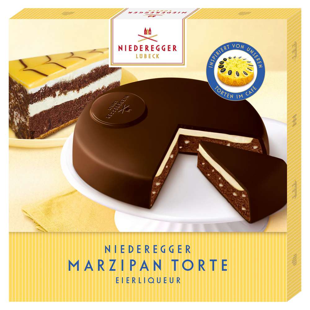 Produktabbildung Niederegger Marzipan-Torte Eierlikör, tiefgekühlt