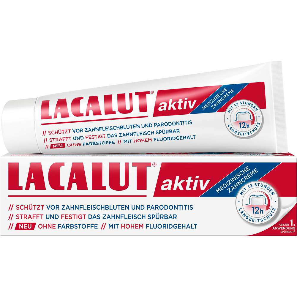 Produktabbildung Lacalut Aktiv Zahncreme, Original
