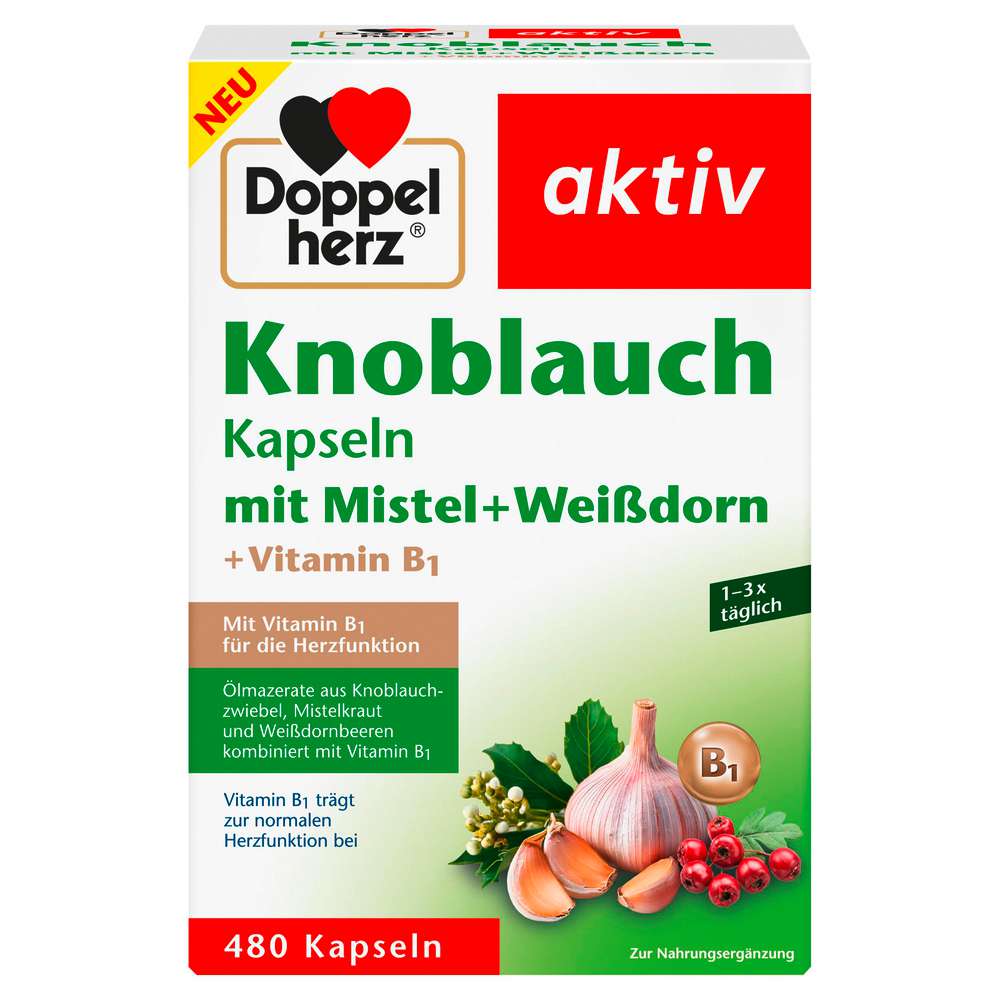 Produktabbildung Doppelherz Knoblauch Kapseln