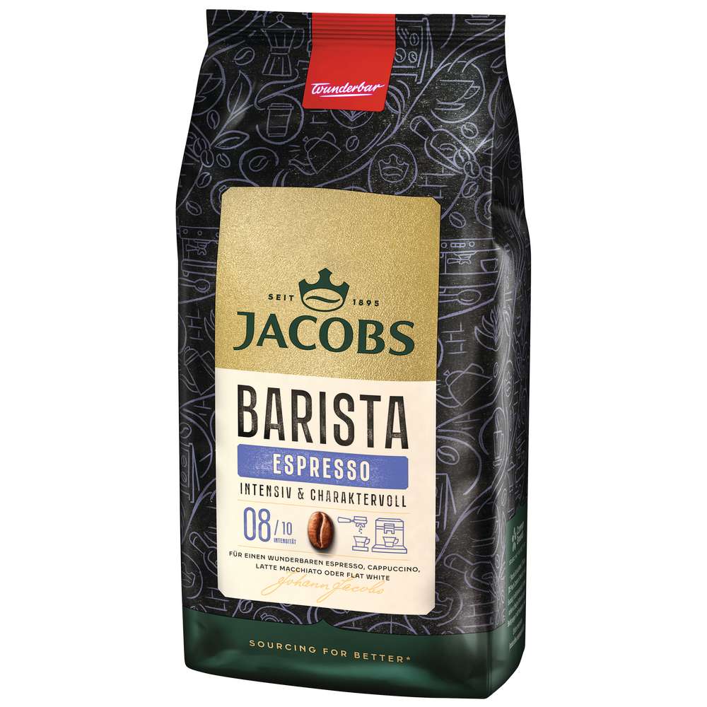 Produktabbildung Jacobs Kaffee-Bohnen Barista Espresso