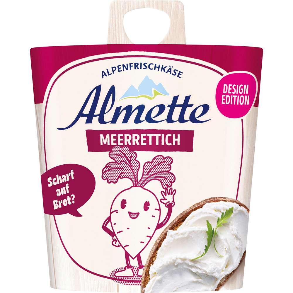 Produktabbildung Almette Frischkäse, Meerrettich