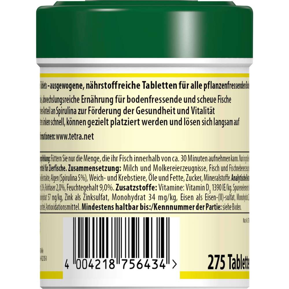 Produktabbildung Tetra Fischfutter Pleco Tablets