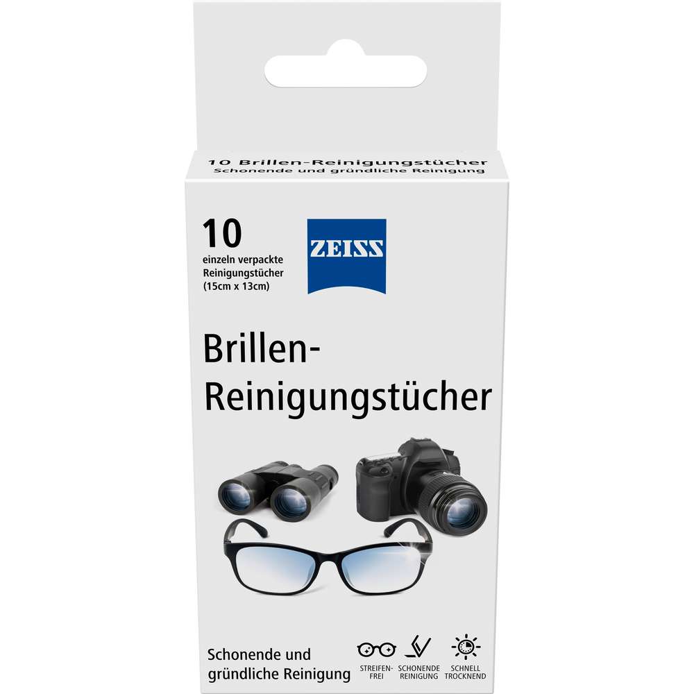 Produktabbildung Zeiss Brillen-Reinigungstücher