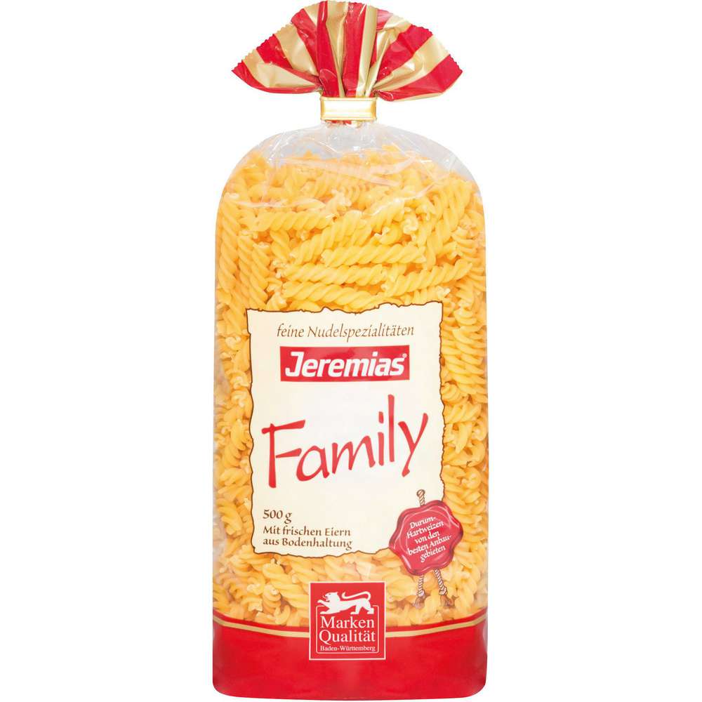 Produktabbildung Jeremias Nudeln, Jerelli