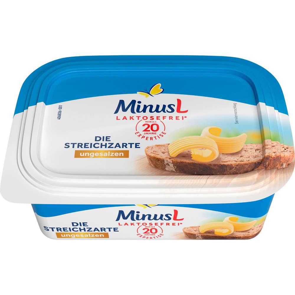 Produktabbildung Minus L Butter Die Streichzarte ungesalzen, laktosefrei