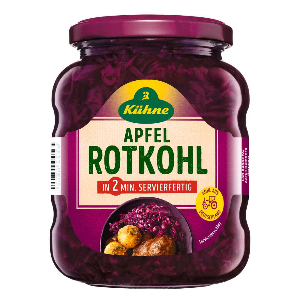 Produktabbildung Kühne Rotkohl, Fix & Fertig