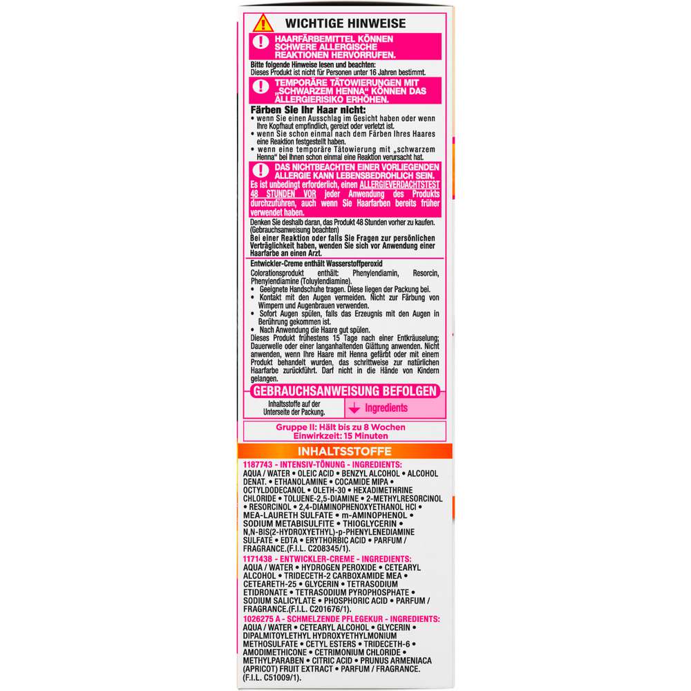 Produktabbildung Garnier Haarfarbe Movida, 55 Schwarz