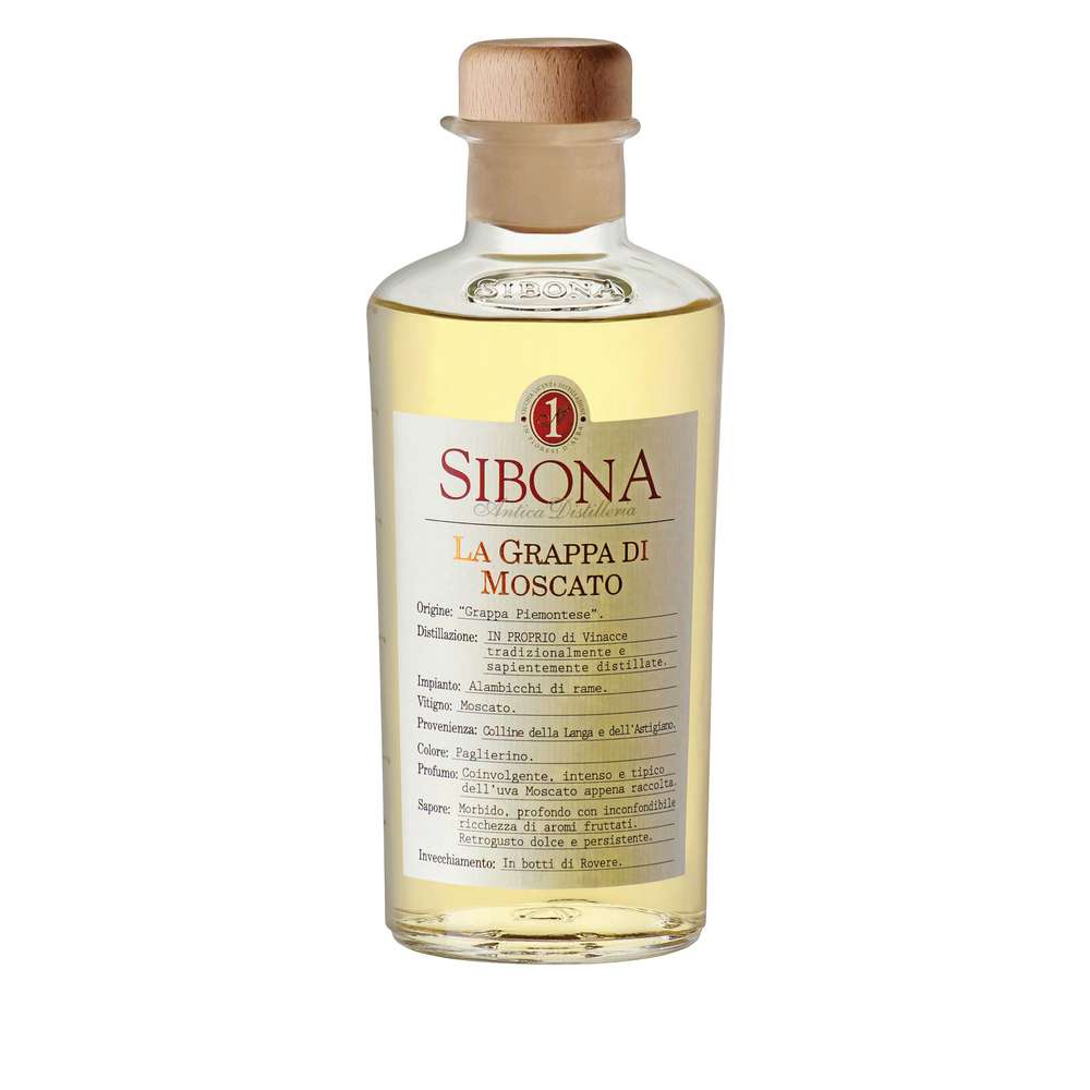 Produktabbildung Sibona Grappa di Moscato 40%