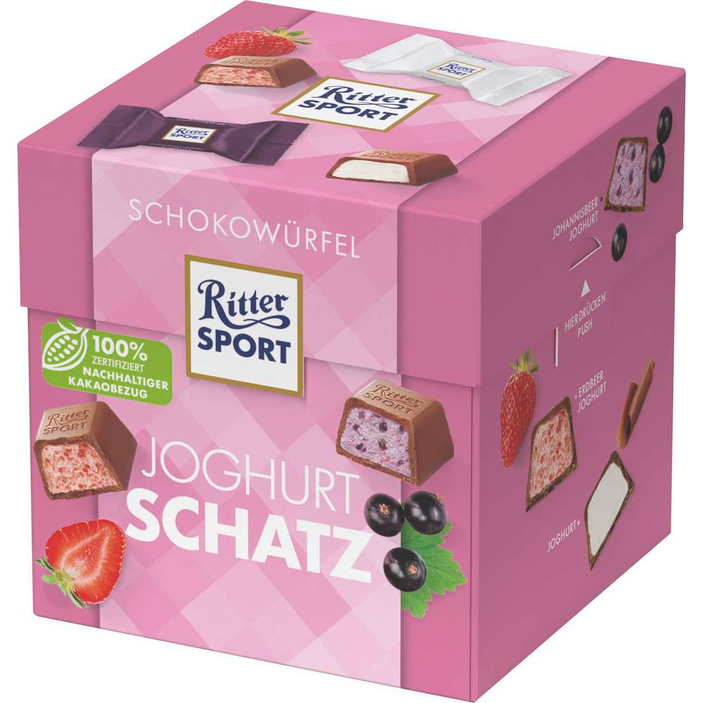 Produktabbildung Ritter Sport Schokowürfel, Joghurt