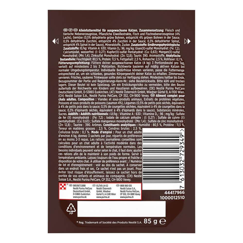 Produktabbildung Purina Katzen-Nassfutter Gourmet A la Carte, Lachs