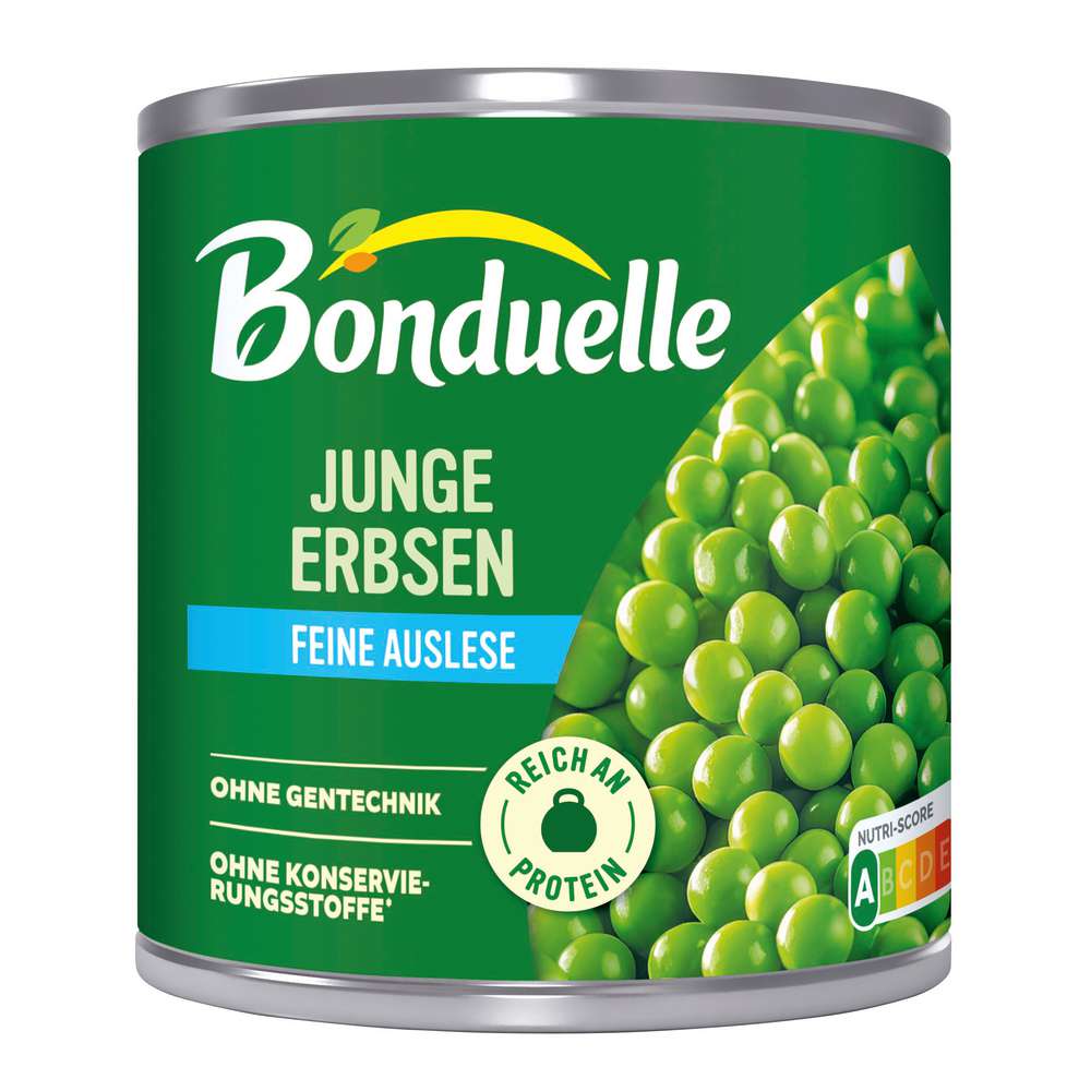 Produktabbildung Bonduelle Junge Erbsen, Feine Auslese