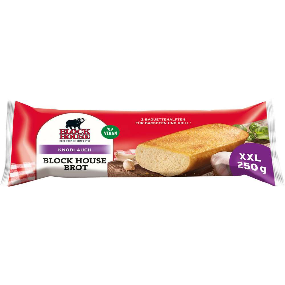 Produktabbildung Block House Knoblauchbrot