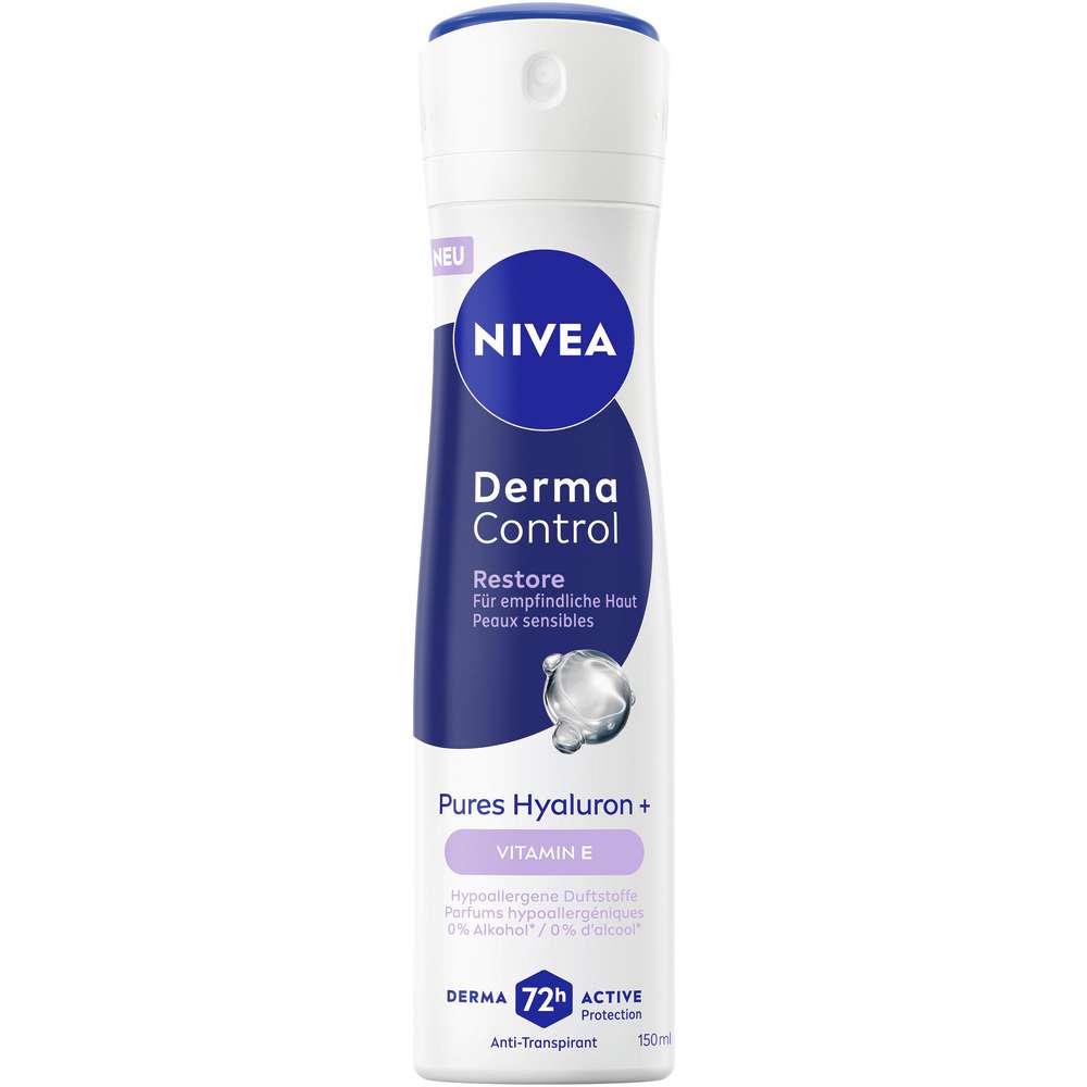 Produktabbildung Nivea Deospray Derma Control, Restore
