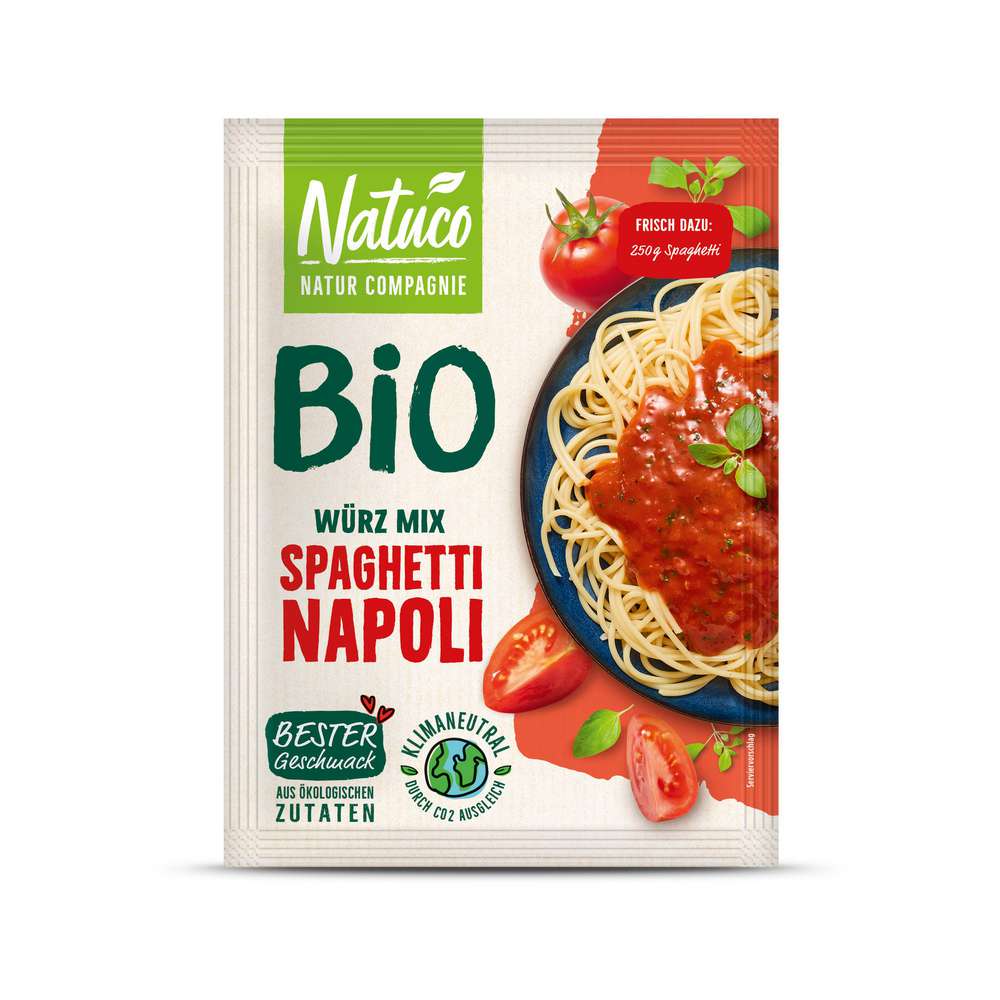 Produktabbildung Natuco Bio Würz Mix Spaghetti Napoli