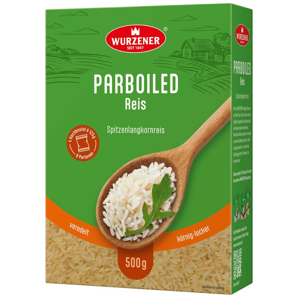 Produktabbildung Wurzener Parboiled Reis