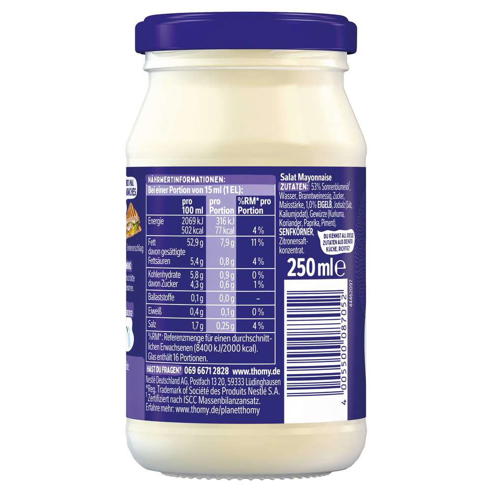 Produktabbildung Thomy Salatmayonnaise