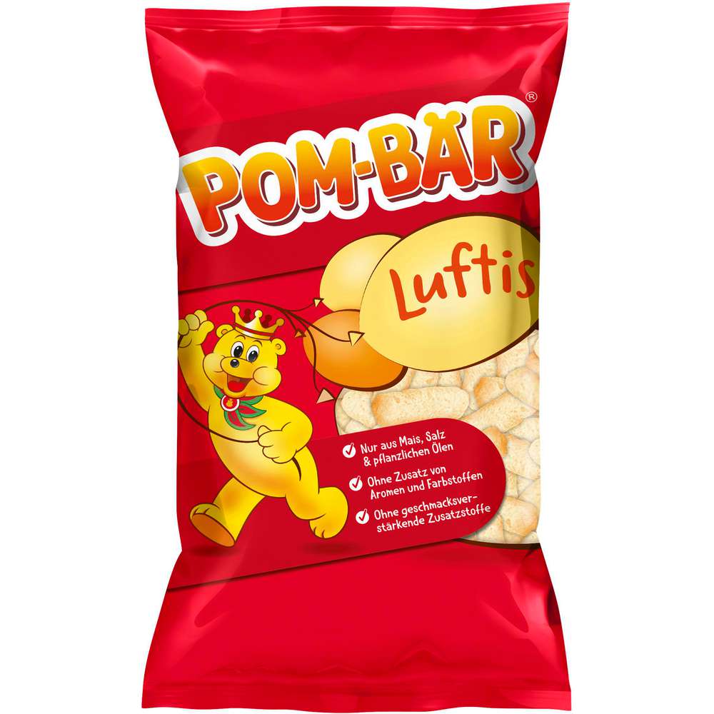 Produktabbildung Pom-Bär Chips Luftis