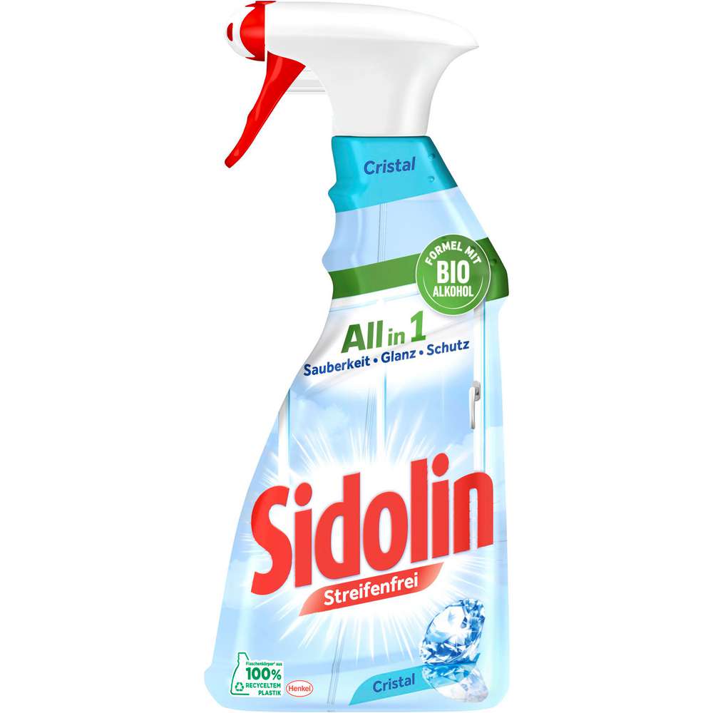 Produktabbildung Sidolin Glasreiniger Streifenfrei, Cristal
