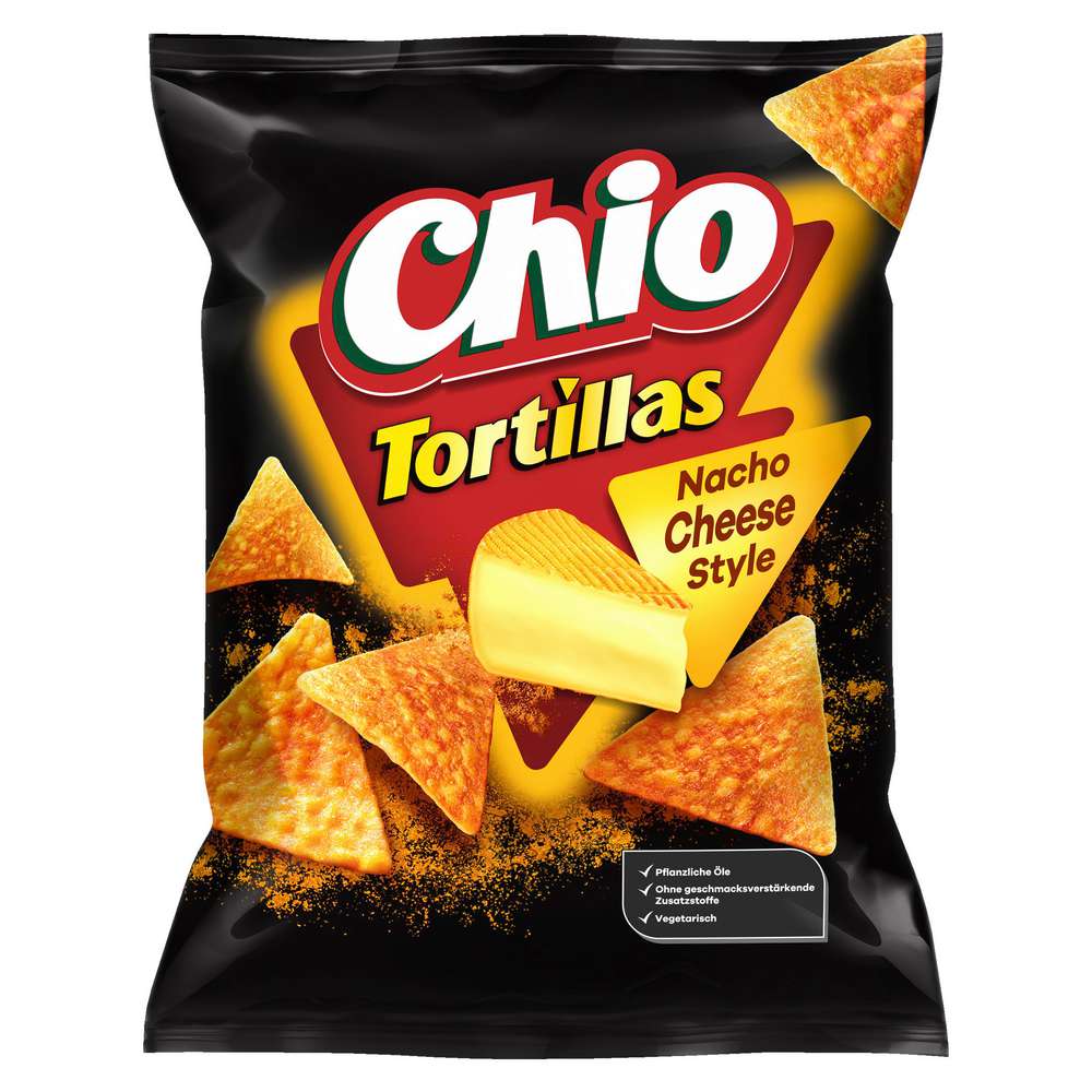 Produktabbildung Chio Tortillas Chips, Nacho Cheese