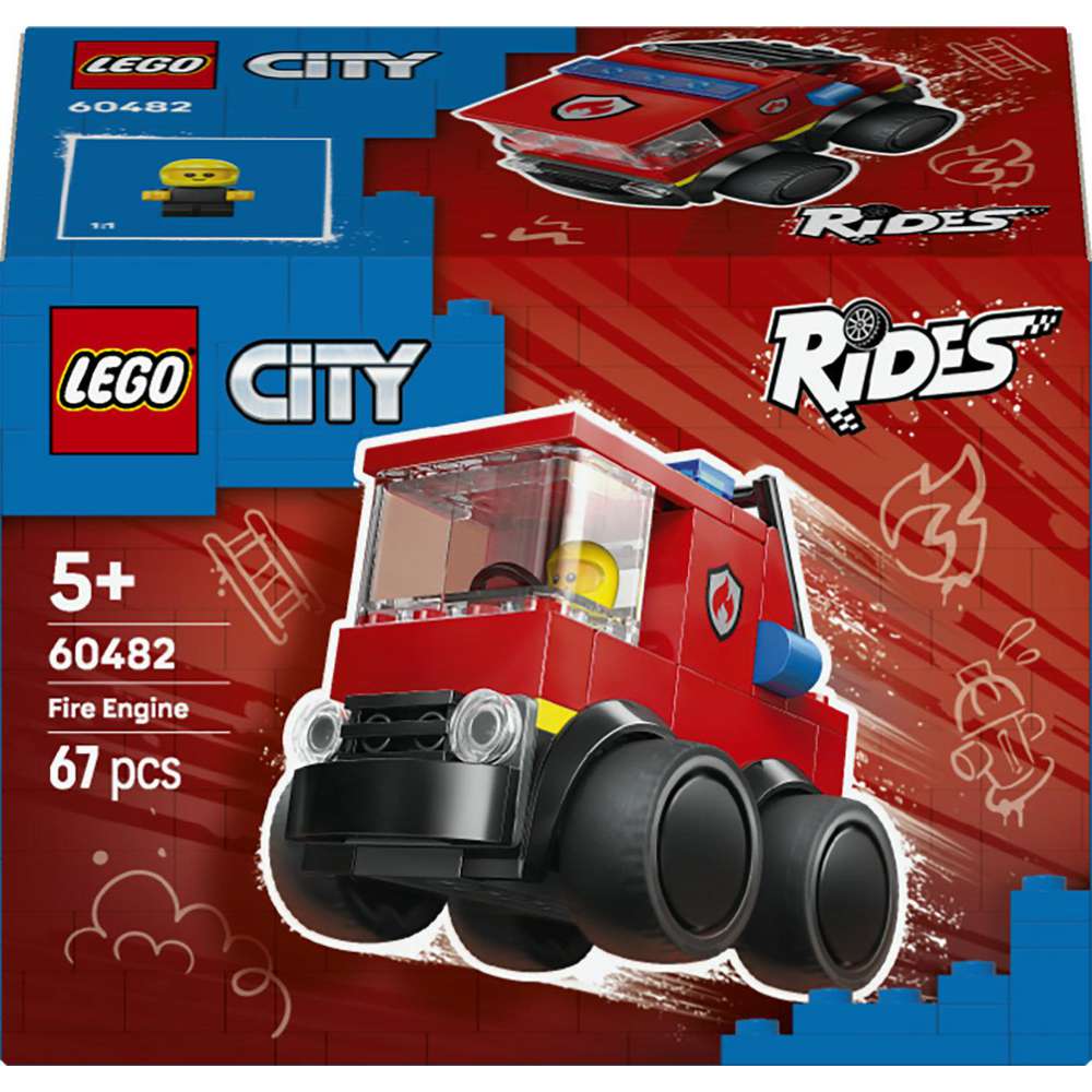 Produktabbildung Lego LEGO City Coole Flitzer – Löschauto 60482