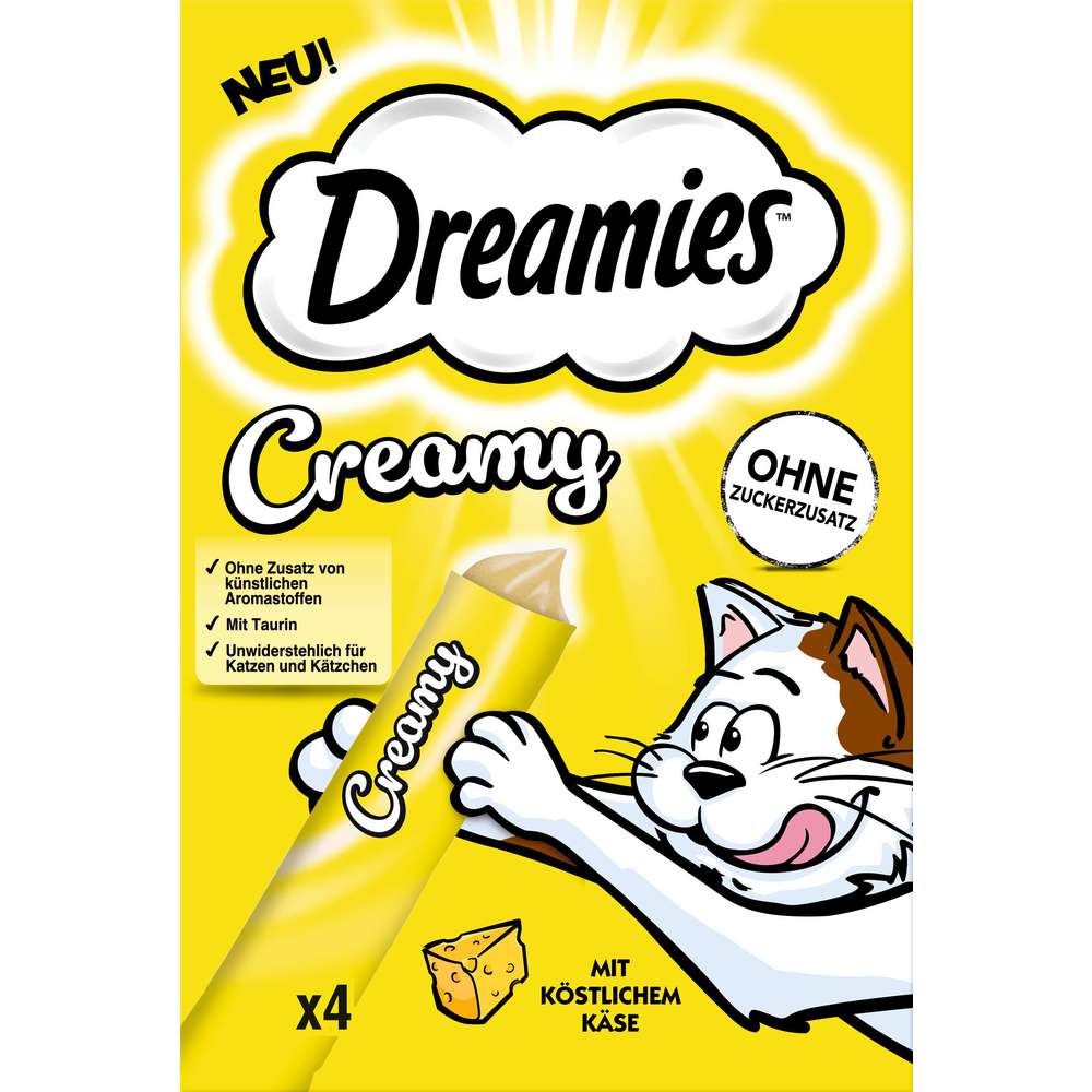 Produktabbildung Dreamies Katzen-Snack Creamy, Käse