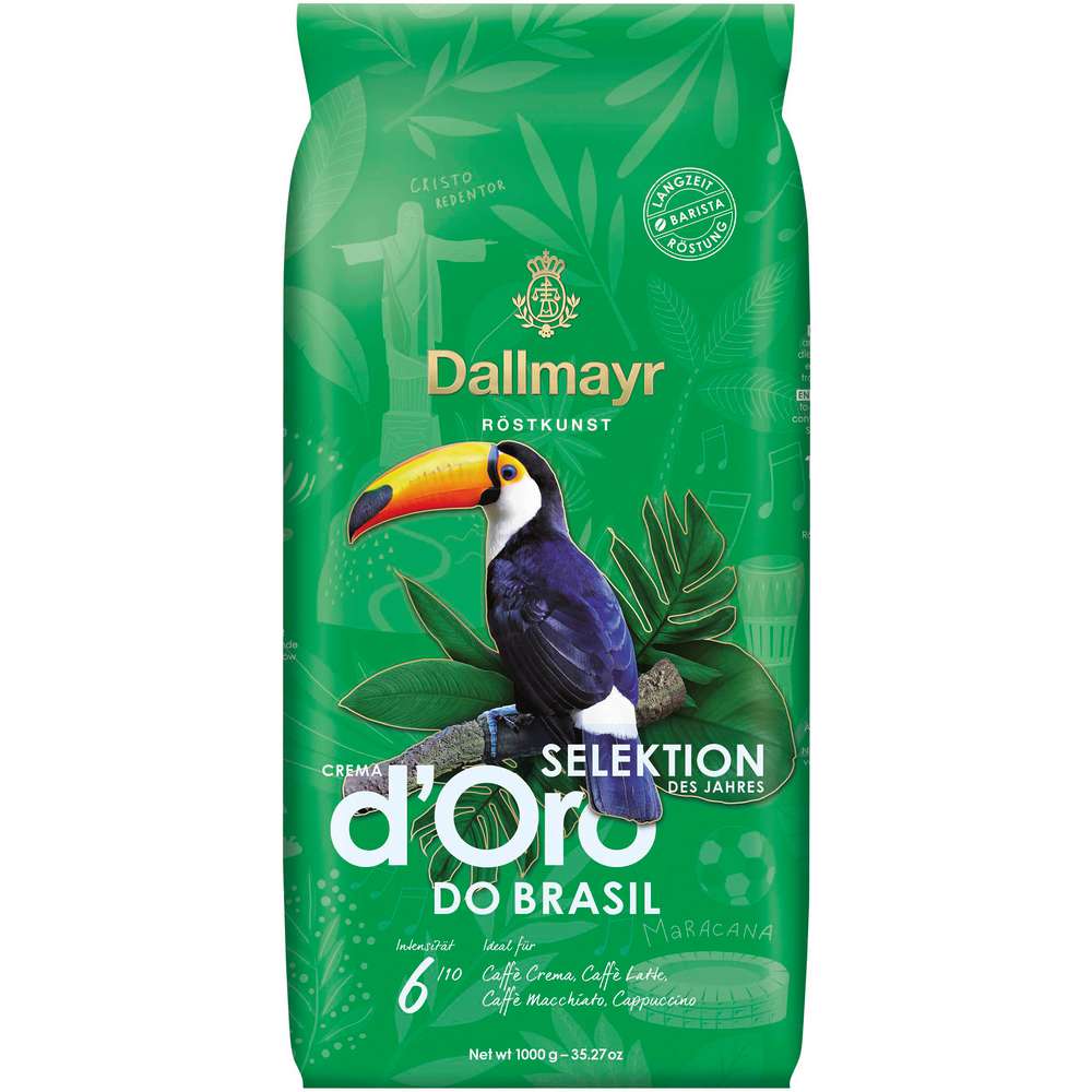 Produktabbildung Dallmayr Kaffee Crema d'Oro Selektion des Jahres, ganze Bohne