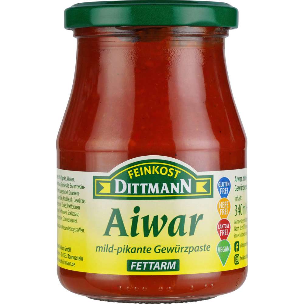 Produktabbildung Feinkost Dittmann Aiwar, mild
