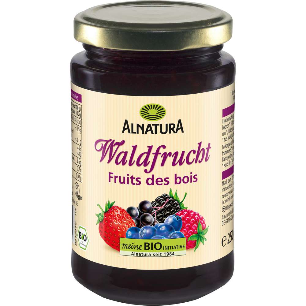 Produktabbildung Alnatura Bio Fruchtaufstrich, Waldfrucht