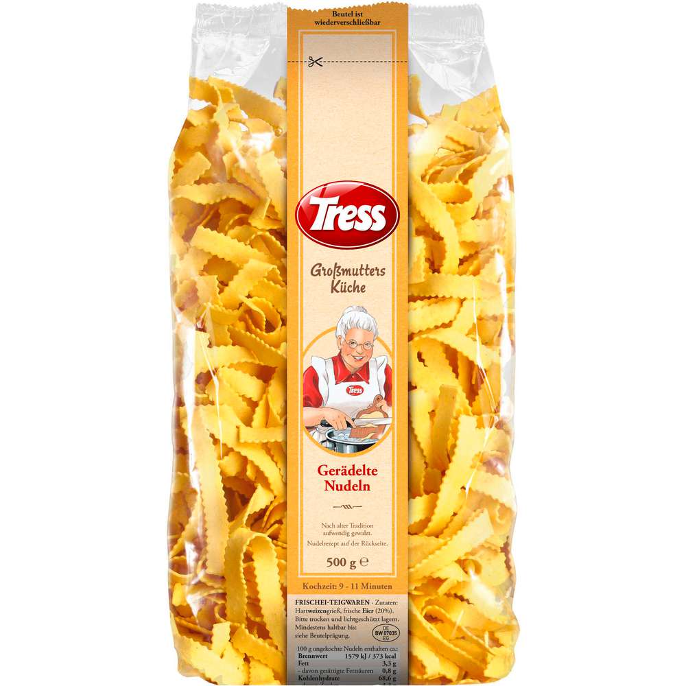Produktabbildung Tress Großmutters Küche Gerädelte Nudeln