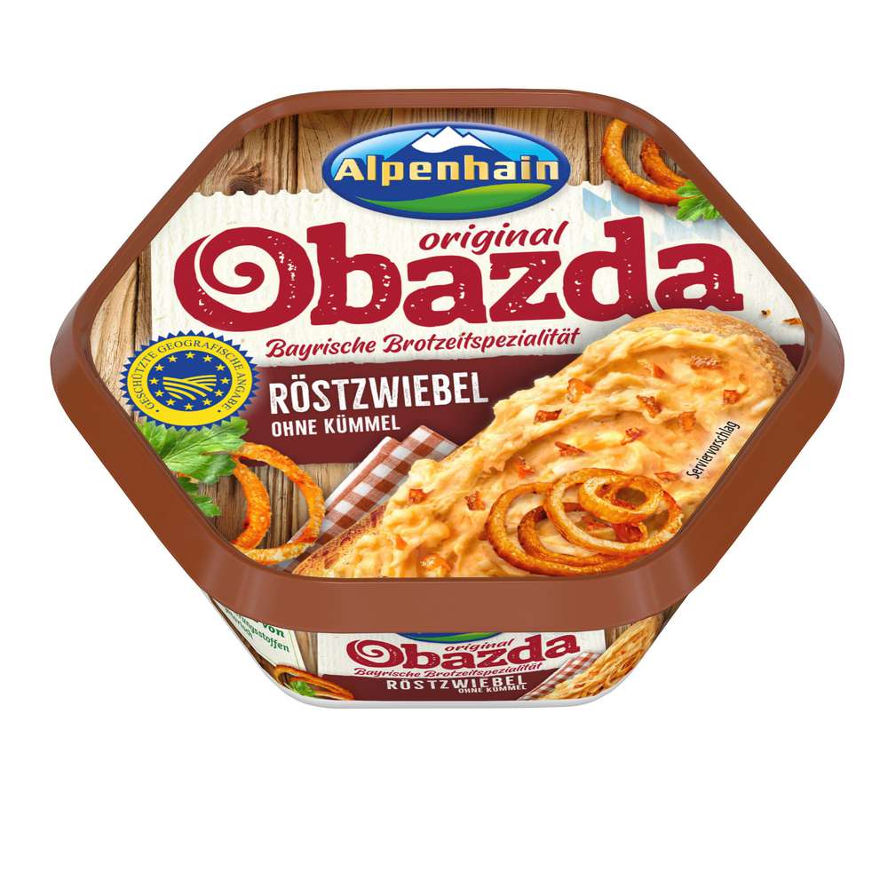 Produktabbildung Alpenhain Obazda Röstzwiebel