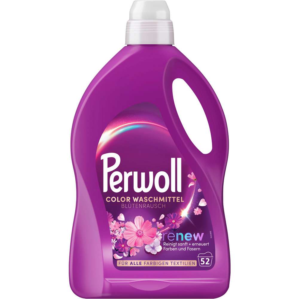 Produktabbildung Perwoll Color-Waschmittel, flüssig, Renew Blütenrausch