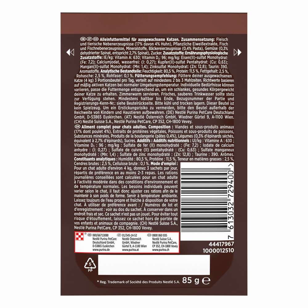 Produktabbildung Purina Katzen-Nassfutter Gourmet A la Carte, Huhn