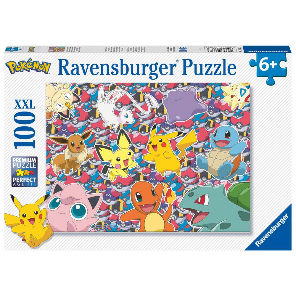 Produktabbildung Ravensburger Puzzle 1000T XXL Pokémon Bereit zu kämpfen