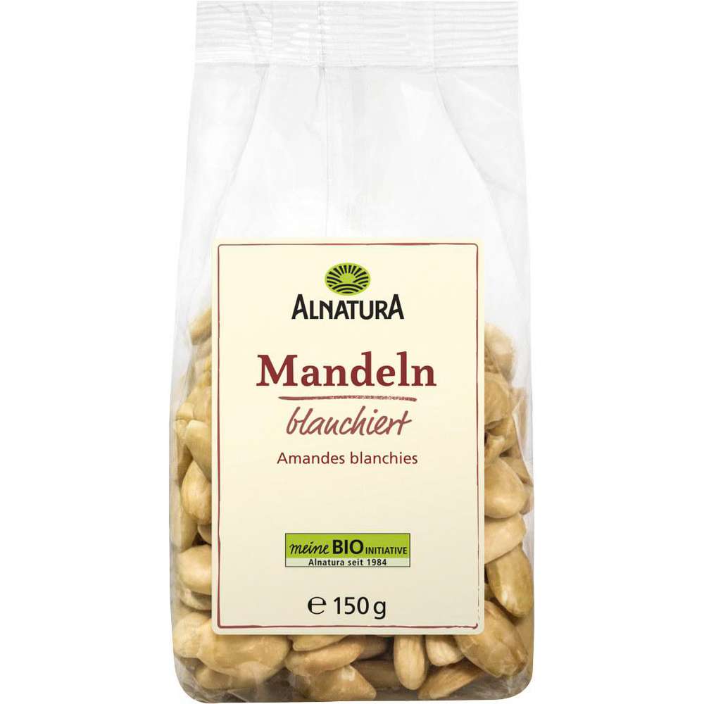 Produktabbildung Alnatura Bio Mandeln, blanchiert