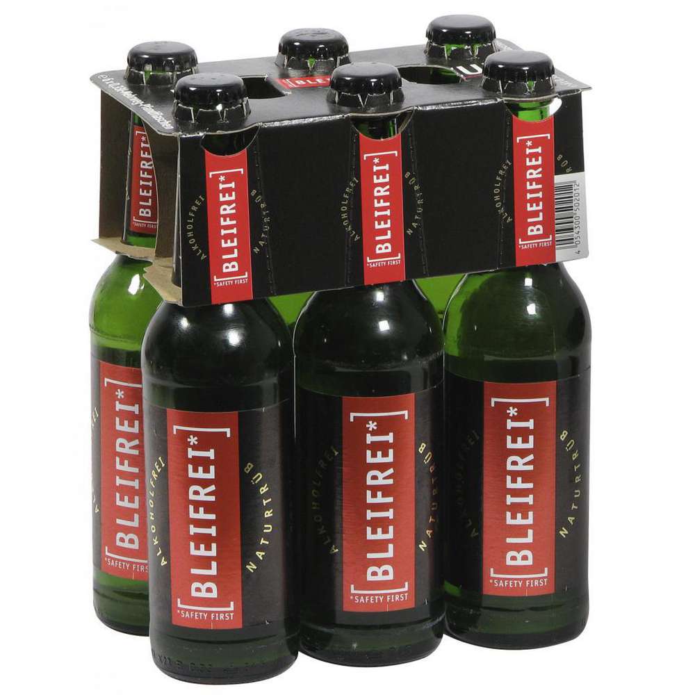 Produktabbildung Hatz Bleifrei alkoholfreies Bier, naturtrüb (4x Träger in der Kiste zu je 6x 0,330 Liter)