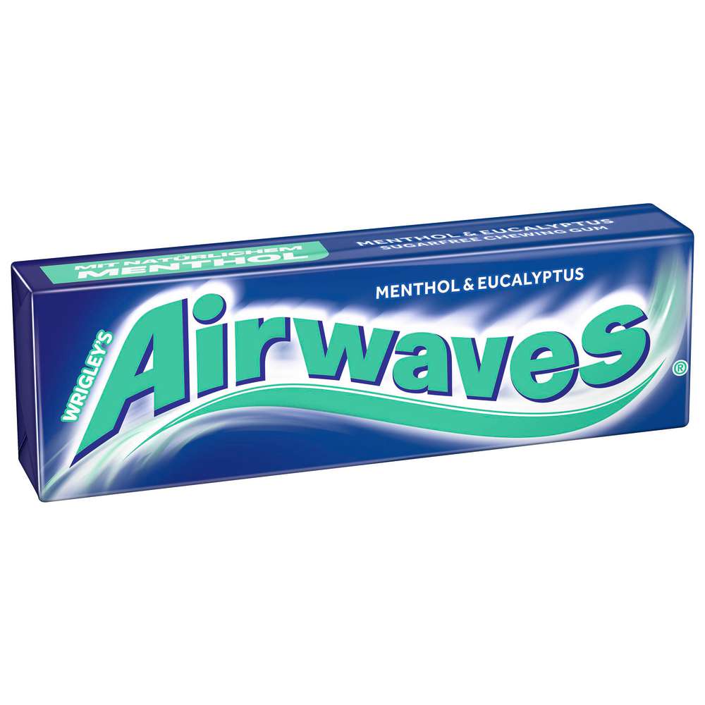 Produktabbildung Airwaves Kaugummi Eukalyptus-Menthol