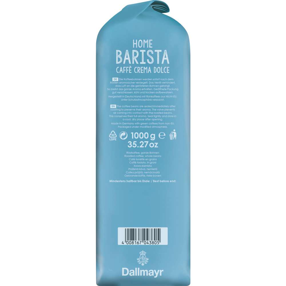 Produktabbildung Dallmayr Home Barista, Cafe Crema Dolce