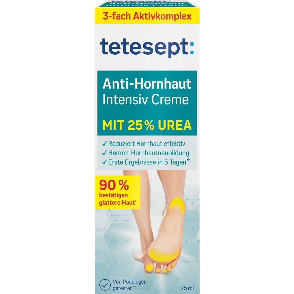 Produktabbildung tetesept Anti-Hornhaut Creme