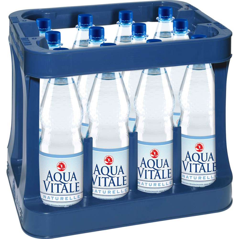 Produktabbildung AquaVitale Mineralwasser, Naturelle (12x 1,000 Liter)