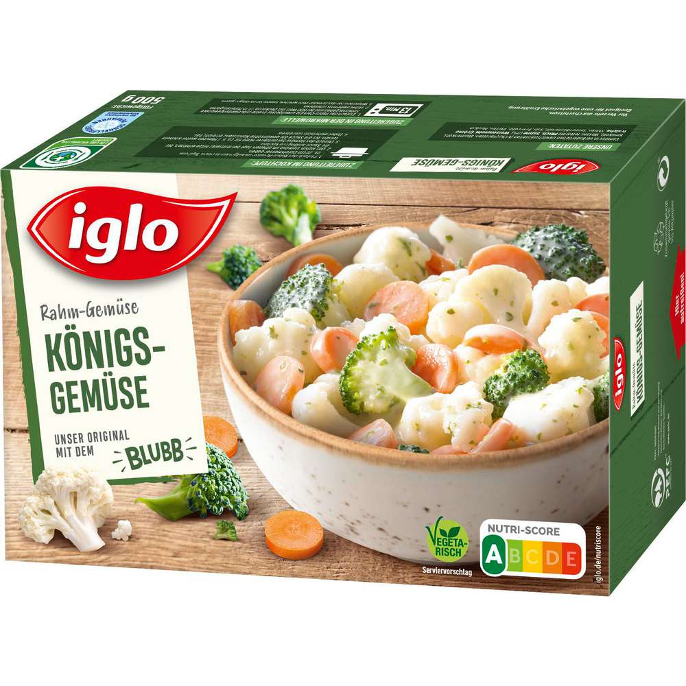 Produktabbildung Iglo Rahm-Gemüse Königsgemüse, tiefgekühlt