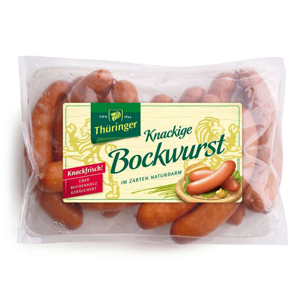 Produktabbildung EWU Thüringer Knackige Bockwurst