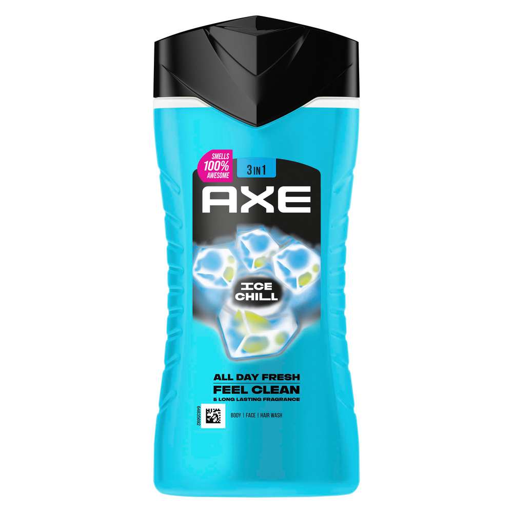 Produktabbildung Axe Duschgel Ice Chill, 3 in 1