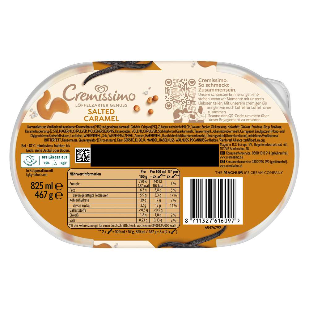 Produktabbildung Mövenpick Eis Cremissimo, Salted Caramel