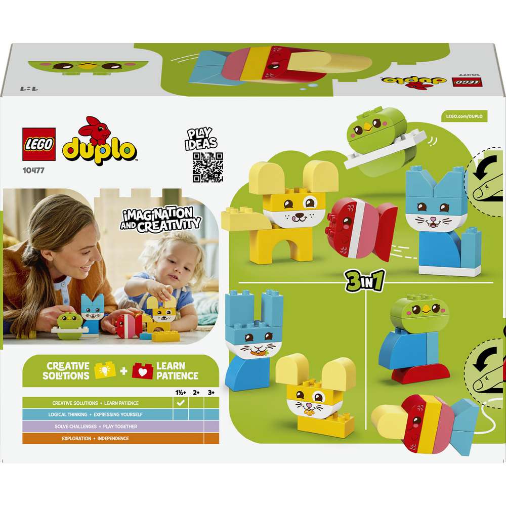 Produktabbildung Lego LEGO DUPLO 3-in-1 Kreative Tiere 10477
